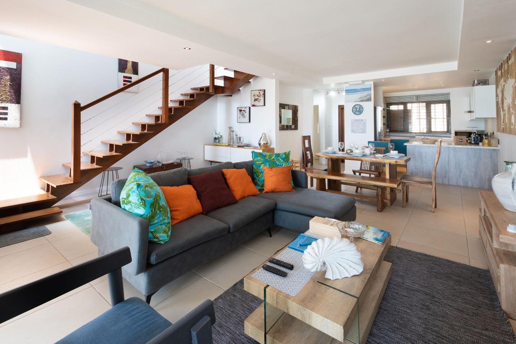 Luxury Beachfront Duplex, Coin De Mire View / 3Bed Кап Малюро Екстериор снимка